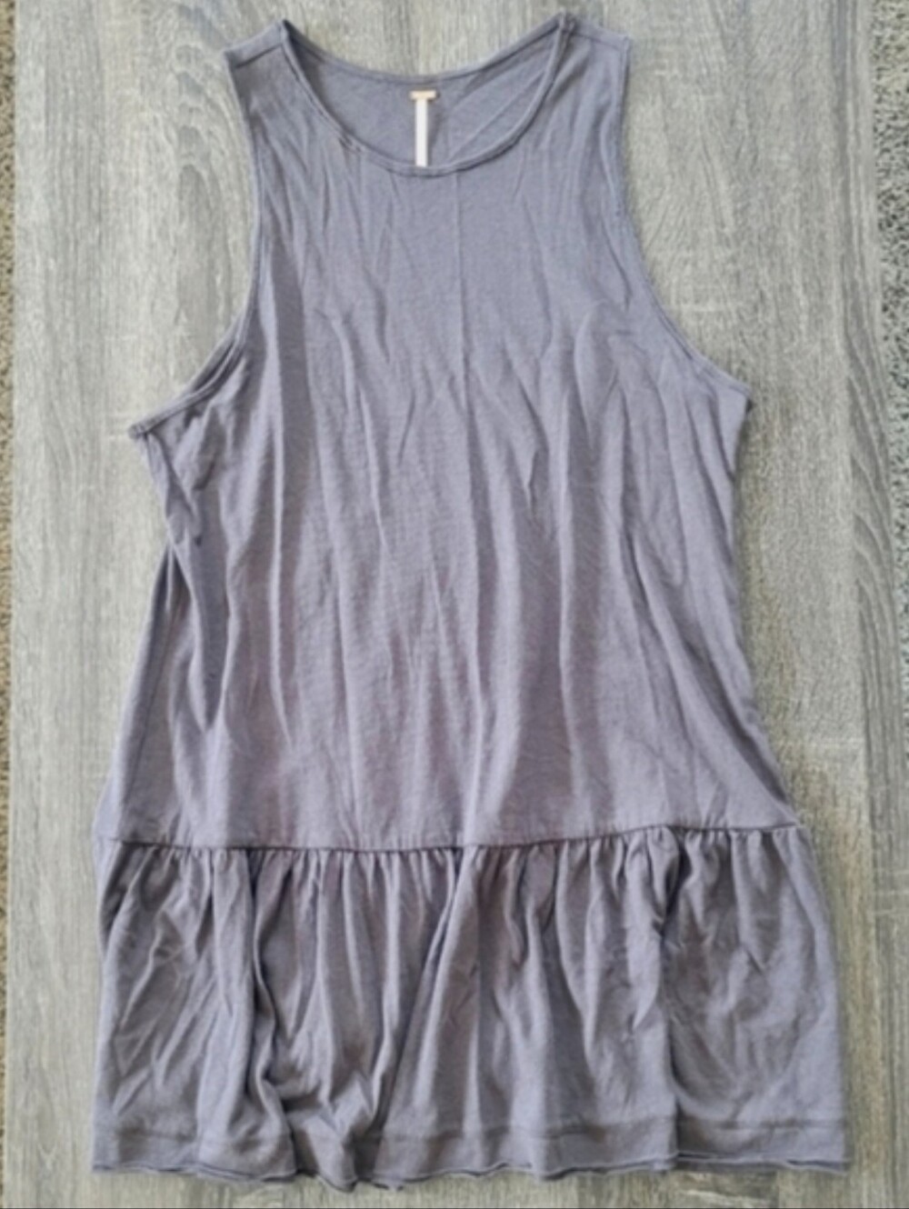 Free People Ruffle Peplum Mini Dress